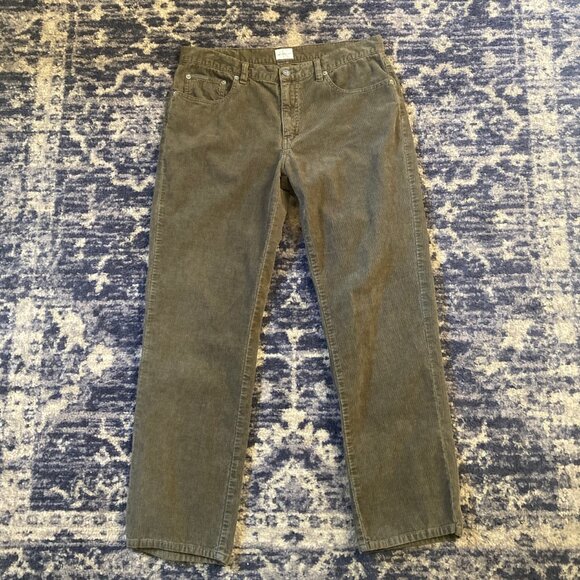 Calvin Klein Army Green Corduroy Pants - Size 31 - Vintage - Loose Fit - No tags - Picture 11 of 13